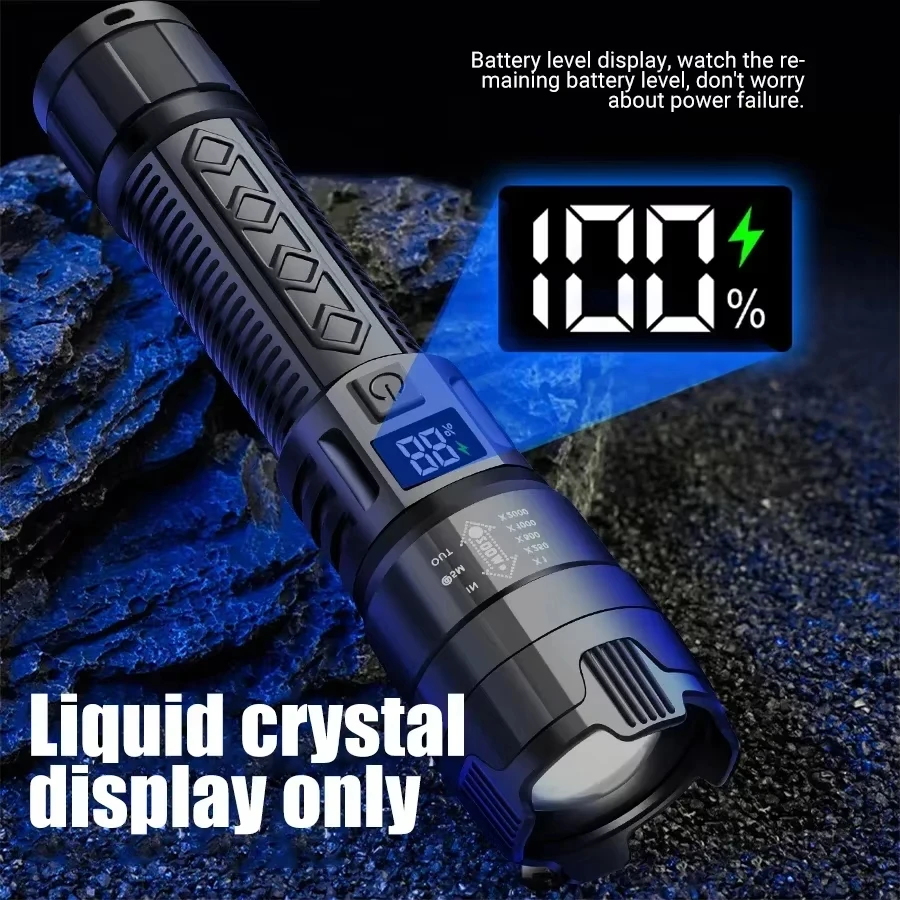 Tactical LED Flashlight 2000LM - đánh giá và giá Outdoor Adventure Trips
