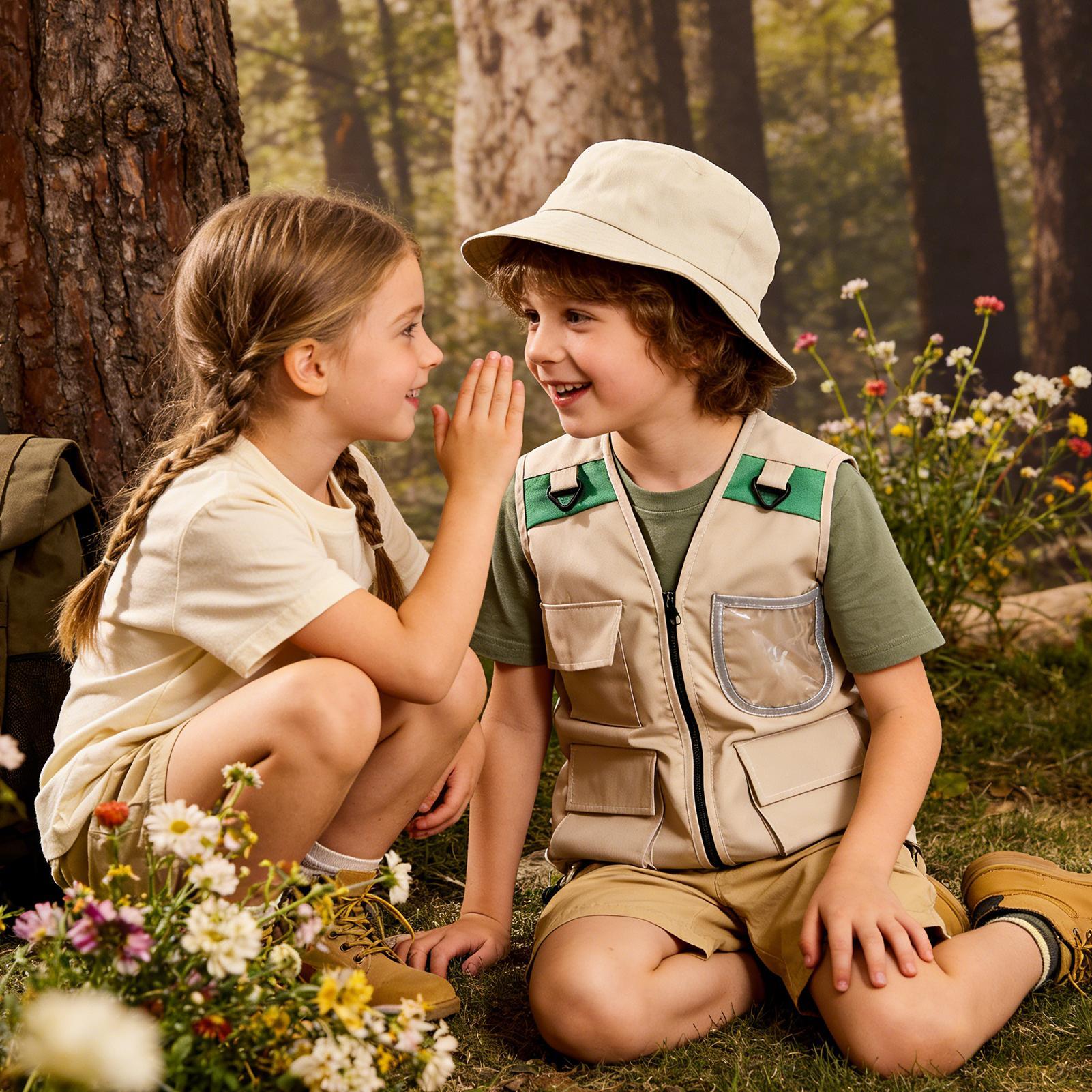Kids Explorer Hat Vest Dress U - đánh giá và giá Outdoor Adventure Kit For Kids