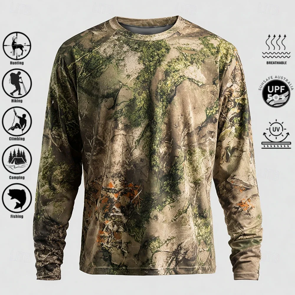 Men Long Sleeve T-shirt Polyes - đánh giá và giá Outdoor Adventure Trips