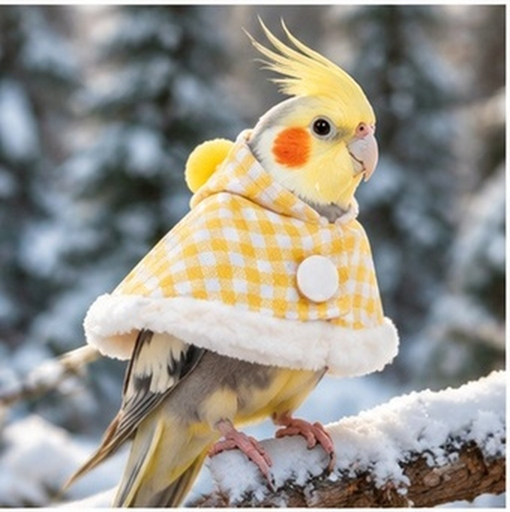 Plaid Bird Cape for Parrots Co - đánh giá và giá Outdoor Adventure Outfit